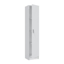 Mehrzweckschrank >Multipurpose< in Weiß - 37x180x37 (BxHxT)