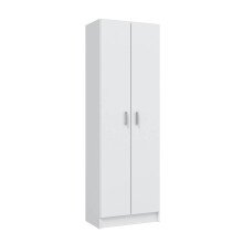 Mehrzweckschrank >Multipurpose< in Weiß - 59x180x37 (BxHxT)