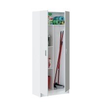 Mehrzweckschrank >Multipurpose< in Weiß - 73x180x37 (BxHxT)