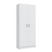 Mehrzweckschrank >Multipurpose< in Weiß - 73x180x37 (BxHxT)
