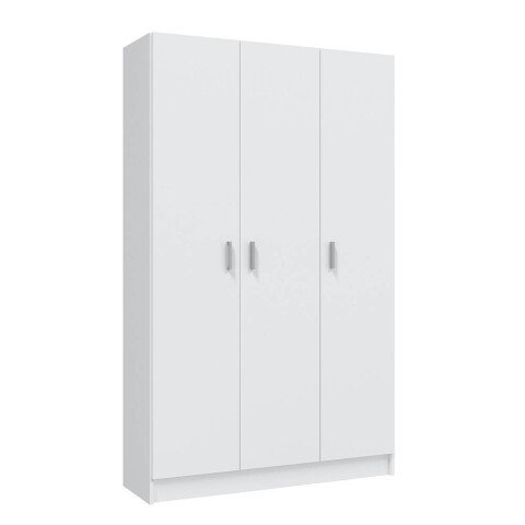 Mehrzweckschrank >Multipurpose< in Weiß - 109x180x37 (BxHxT)