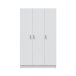Mehrzweckschrank >Multipurpose< in Weiß - 109x180x37 (BxHxT)