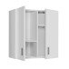 Wandhängeschrank >Multipurpose< in Weiß - 59x60x27 (BxHxT)