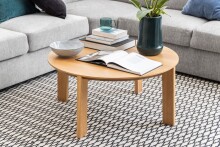Couchtisch >Maxime< in Eiche, MDF - 42x90cm (HxD)