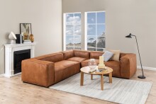 Couchtisch >Maxime< in Eiche, MDF - 42x90cm (HxD)