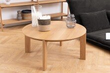 Couchtisch >Maxime< in Eiche, MDF - 42x90cm (HxD)