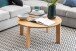 Couchtisch >Maxime< in Eiche, MDF - 42x90cm (HxD)