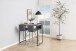 Bartisch >Seaford< in schwarz, MDF, Stahl - 120x105x60cm (BxHxT)