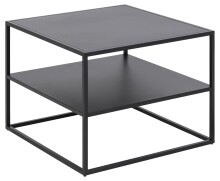 Couchtisch >Newton< in schwarz, Stahl - 60x45x60cm...