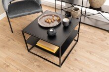 Couchtisch >Newton< in schwarz, Stahl - 60x45x60cm (BxHxT)