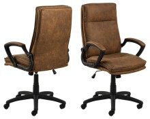 Schreibtischstuhl >Brad< in camel, Polyester, Nylon...