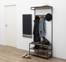 Garderobenständer >Seaford< in Wildeiche;...