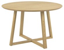 Esstisch >Malika< in Eiche, MDF - 75x120cm (HxD)
