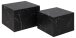 Satztisch >Dice< (2-teilig) in schwarz, MDF - 58x40x58cm (BxHxT)