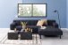 Satztisch >Dice< (2-teilig) in schwarz, MDF - 58x40x58cm (BxHxT)