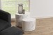 Satztisch >Mice< (2-teilig) in weiss, MDF - 33x40x48cm (BxHxT)