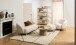 Standregal >Braidwood< in Eiche weiss pigmentiert, MDF - 86x160x30cm (BxHxT)