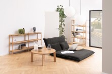 Standregal >Braidwood< in Eiche, MDF - 169x88,4x30cm (BxHxT)