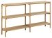 Standregal >Braidwood< in Eiche, MDF - 169x88,4x30cm (BxHxT)