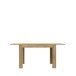 Kulissentisch >KILLARNEY< (ausziehbar bis 175cm) in Mauvelle Eiche - 120(175)x78,2x85,2cm (BxHxT)