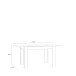 Kulissentisch >KILLARNEY< (ausziehbar bis 175cm) in Mauvelle Eiche - 120(175)x78,2x85,2cm (BxHxT)