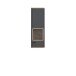 Hängeschrank >LEOKADIA< in Artisan Eiche Dekor / grau - 43,5x126,4x41,4cm (B/H/T)