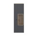 Vitrine >LEOKADIA< in Artisan Eiche Dekor / grau - 73,2x211,1x41,4 (B/H/T)