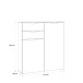Kommode >SIENNA< in weißglanz Dekorfolie - 110,1x120,1x34,4cm (BxHxT)