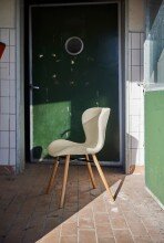 Schalenstuhl >Batilda -A1< (2er-Set) in creme -...