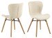 Schalenstuhl >Batilda -A1< (2er-Set) in creme - 47x82,5x53 (BxHxT)