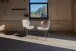 Polsterstuhl >Petri< (2er-Set) in Beige, Stoff, Stahl - 48x82,5x55cm (BxHxT)