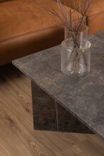 Couchtisch >Vega< in Braun, Marmor - 90x42x90cm...