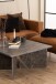 Couchtisch >Vega< in Braun, Marmor - 90x42x90cm (BxHxT)
