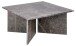Couchtisch >Vega< in Braun, Marmor - 90x42x90cm (BxHxT)