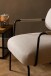Armlehnstuhl >Dillon< in Beige, Polyester, Stahl - 66x79,5x72cm (BxHxT)