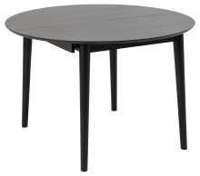 Kulissen-Esstisch >Montreux< in schwarz, MDF,...