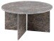 Couchtisch >Vega< in Braun, Marmor - 42x90cm (HxD)