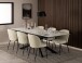 Esstisch >Irwine< in weiss, Glas, keramisch - 240x76x100cm (BxHxT)