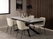 Esstisch >Irwine< in weiss, Glas, keramisch - 240x76x100cm (BxHxT)