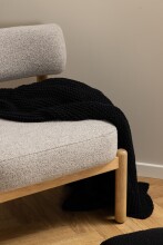 Polsterstuhl >Burley< in Beige, Stoff - 66,5x75x69cm (BxHxT)