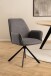 Armlehnstuhl >Glenda< (2er-Set) in Braun, Stoff - 61x88,5x63cm (BxHxT)