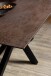 Esstisch >Heaven< in Braun, Glas, keramisch - 160x75,5x90cm (BxHxT)