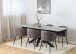 Esstisch >Heaven< in Grau, Glas, keramisch - 210x76x90cm (BxHxT)