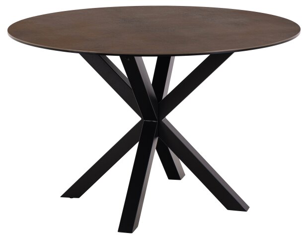Esstisch >Heaven< in Braun, Glas, keramisch - 75,5x119cm (HxD)