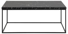 Couchtisch >Barossa< in schwarz, MDF - 110x45x55cm (BxHxT)