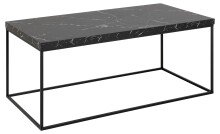 Couchtisch >Barossa< in schwarz, MDF - 110x45x55cm...