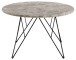 Couchtisch >Prunus< in Braun, Marmor - 46,2x80cm (HxD)