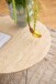 Couchtisch >Prunus< in Beige, Travertin - 46,4x80cm (HxD)