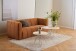 Couchtisch >Prunus< in Beige, Travertin - 46,4x80cm (HxD)