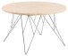 Couchtisch >Prunus< in Beige, Travertin - 46,4x80cm (HxD)